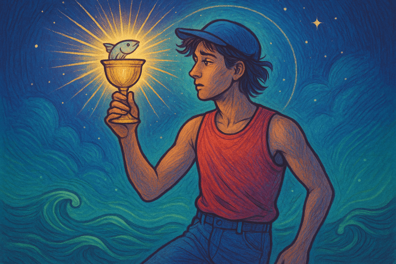 page of cups